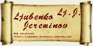 Ljubenko Jereminov vizit kartica